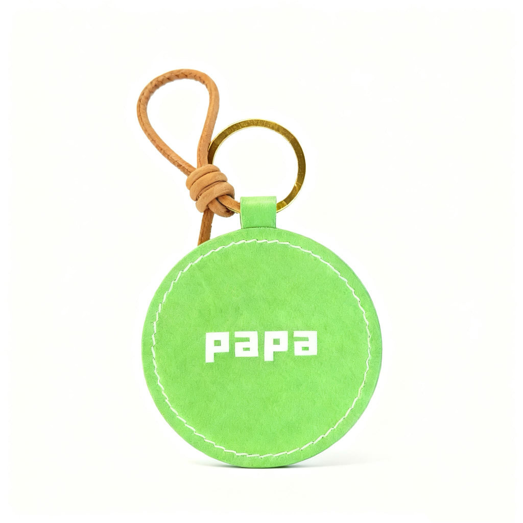 Personalized Cat Leather Keychain | Custom Photo Engraved Pet Tag for Keys & Bags - Handmade Real Leather Grey Tabby Pet Accessory